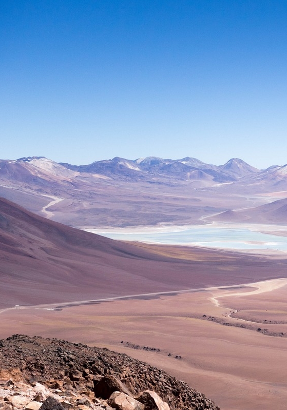 A desert land.