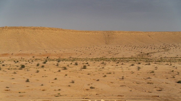 Thadiq National park restoration site north of Riyadh